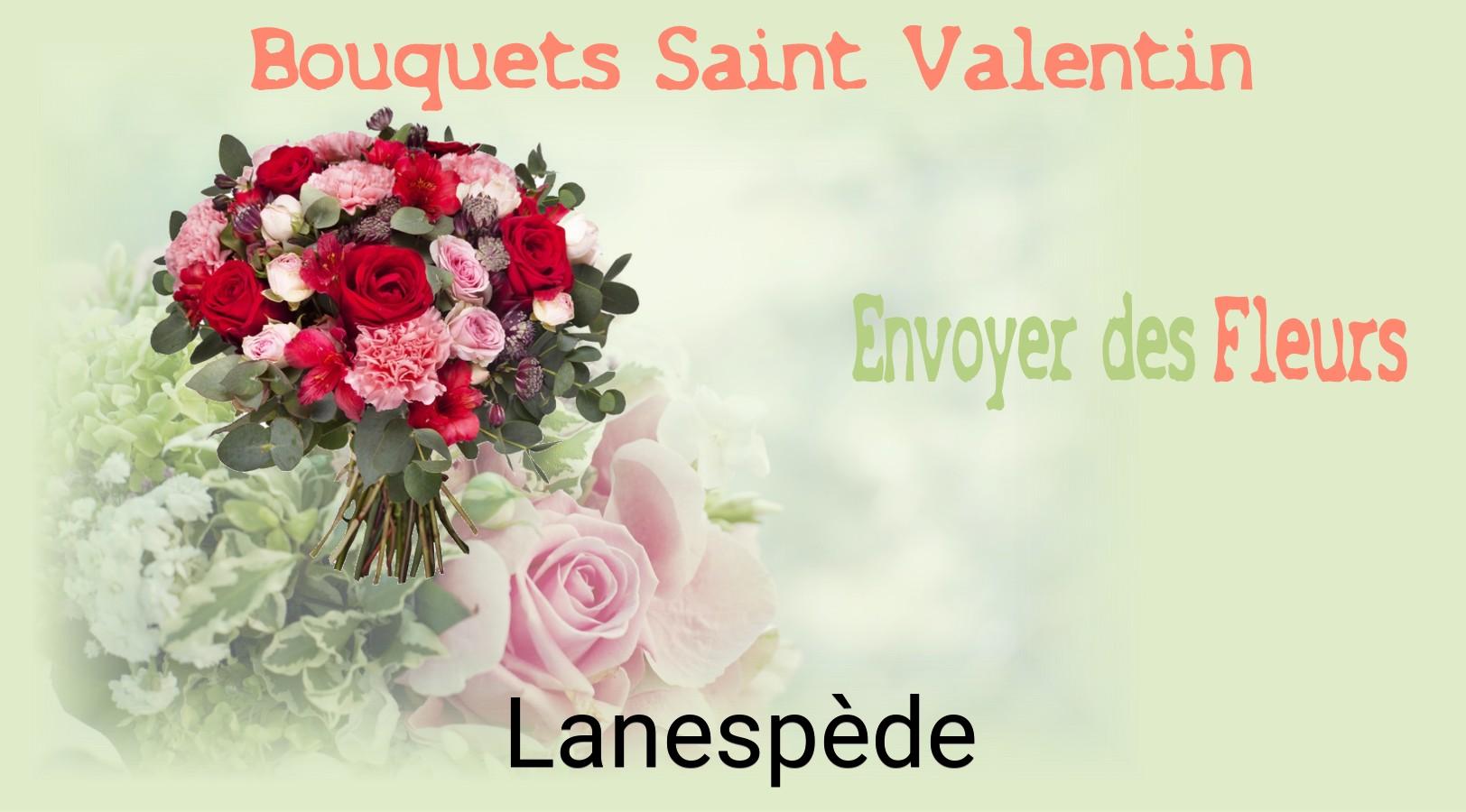 Roses de Saint-Valentin livrées à Lanespède